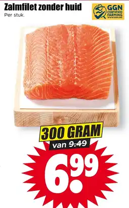 Dirk Zalmfilet zonder huid aanbieding