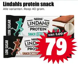 Dirk Lindahls protein snack aanbieding