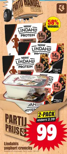 Dirk Lindahls yoghurt crunchy aanbieding