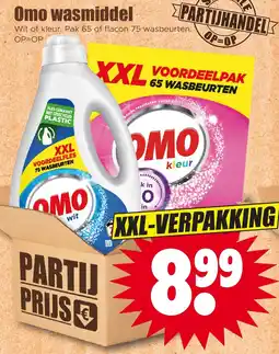 Dirk Omo wasmiddel aanbieding