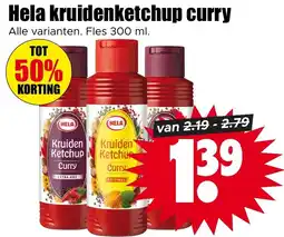 Dirk Hela kruidenketchup curry aanbieding