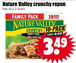 Dirk Nature Valley crunchy repen aanbieding