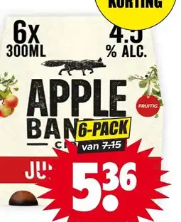 Dirk Apple Bandit Juicy Apple aanbieding