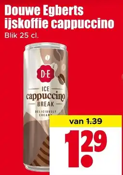 Dirk Douwe Egberts ijskoffie cappuccino aanbieding