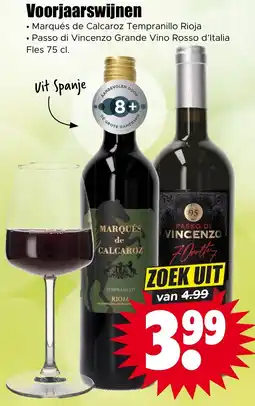 Dirk Voorjaarswijnen aanbieding