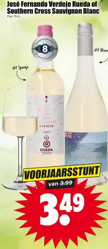 Dirk José Fernando Verdejo Rueda of Southern Cross Sauvignon Blanc aanbieding