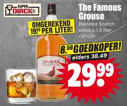 Dirk The Famous Grouse aanbieding
