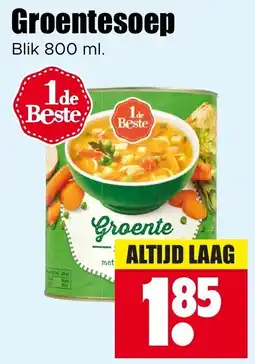 Dirk Groentesoep aanbieding