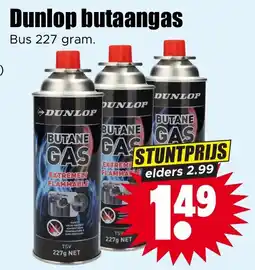 Dirk Dunlop butaangas aanbieding