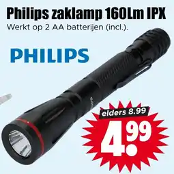 Dirk Philips zaklamp 160Lm IPX aanbieding