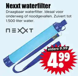 Dirk Nexxt waterfilter aanbieding