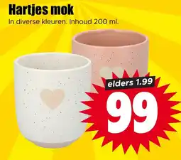 Dirk Hartjes mok aanbieding
