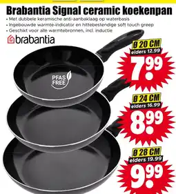 Dirk Brabantia Signal ceramic koekenpan aanbieding