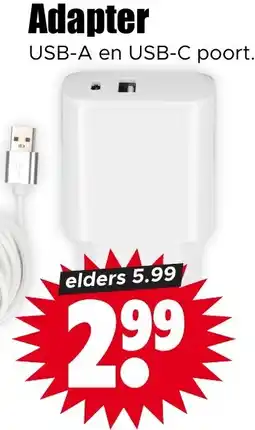 Dirk Adapter aanbieding