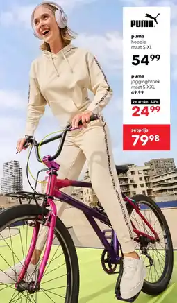 Scapino Puma hoodie en puma joggingbroek aanbieding