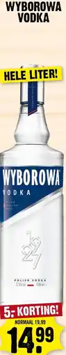 Dirk Wyborowa vodka aanbieding