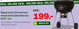 Welkoop Napoleon Premium houtskoolbarbecue aanbieding