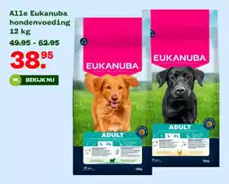 Welkoop Alle Eukanuba hondenvoeding aanbieding