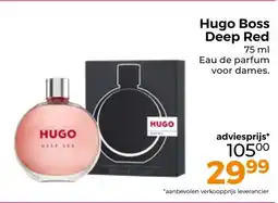 Trekpleister Hugo boss deep red aanbieding