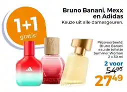 Trekpleister Bruno banani mexx en adidas aanbieding
