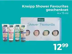 Trekpleister Kneipp shower favourites geschenkset aanbieding