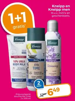 Trekpleister Kneipp en kneipp men aanbieding