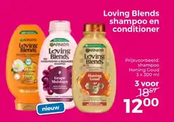 Trekpleister Loving blends shampoo en conditioner aanbieding