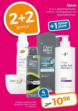 Trekpleister Dove aanbieding