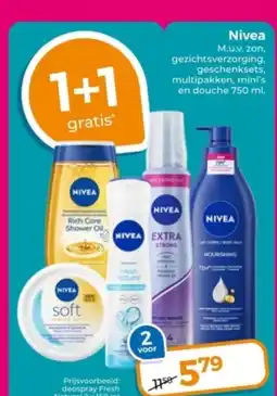 Trekpleister Nivea aanbieding