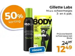 Trekpleister Gillette labs aanbieding