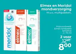Trekpleister Elmex en meridol mondverzorging aanbieding