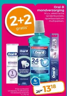Trekpleister Oral-b mondverzorging aanbieding