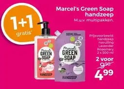 Trekpleister Marcel's green soap handzeep aanbieding