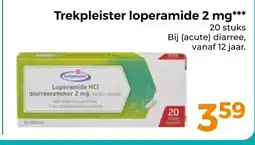Trekpleister Trekpleister loperamide 2 mg aanbieding