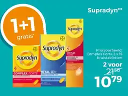 Trekpleister Supradyn complex complex aanbieding