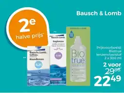 Trekpleister Bausch & lomb aanbieding