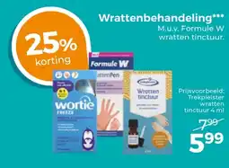 Trekpleister Wrattenbehandeling aanbieding
