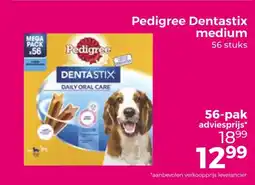 Trekpleister Pedigree dentastix aanbieding