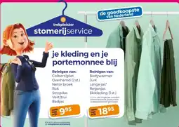 Trekpleister Je kleding en je portemonnee blij aanbieding