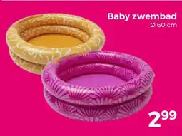 Trekpleister Baby zwembad aanbieding