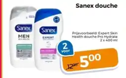 Trekpleister Sanex douche aanbieding
