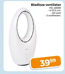 Trekpleister Bladloze ventilator aanbieding
