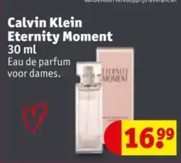 Kruidvat Calvin klein eternity moment aanbieding