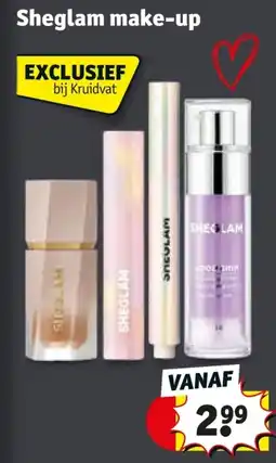 Kruidvat Sheglam make up aanbieding