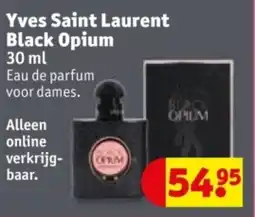 Kruidvat Yves saint laurent black opium aanbieding