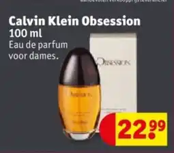 Kruidvat Calvin klein obsession aanbieding