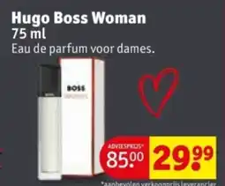 Kruidvat Hugo boss woman aanbieding