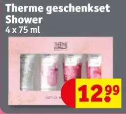 Kruidvat Therme geschenkset shower aanbieding