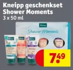 Kruidvat Kneipp geschenkset shower moments aanbieding