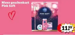 Kruidvat Nivea geschenkset pink soft aanbieding